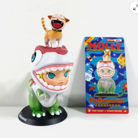 Pop Mart Molly Imaginary Wandering Mini Figure Mollysaurus NEW - Picture 1 of 8